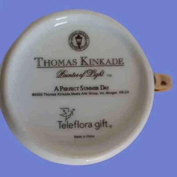 Thomas Kinkade set of cup & saucer summer day - Picture 7 of 10